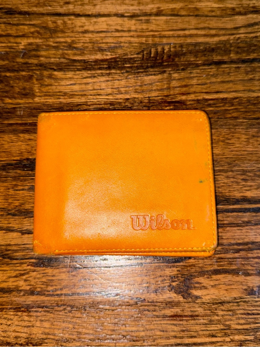 Wilson A2000 Baseball Glove Leather Wallet Handmade Bifold Sports Collectible